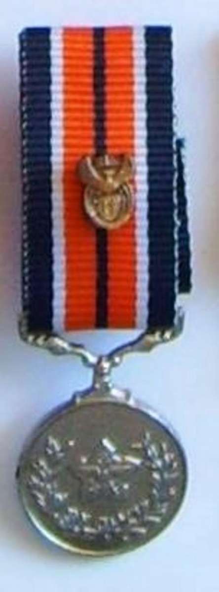 General Service Medal - Miniature + M.I.D. (post 1994)
