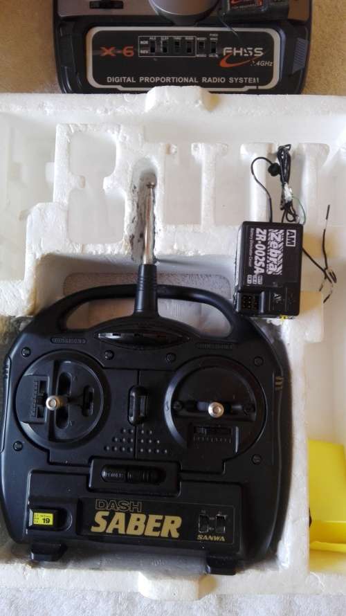 VARIOUS RADIO CONTROL RADIOS AND RECEIVERS ON AUCTION.