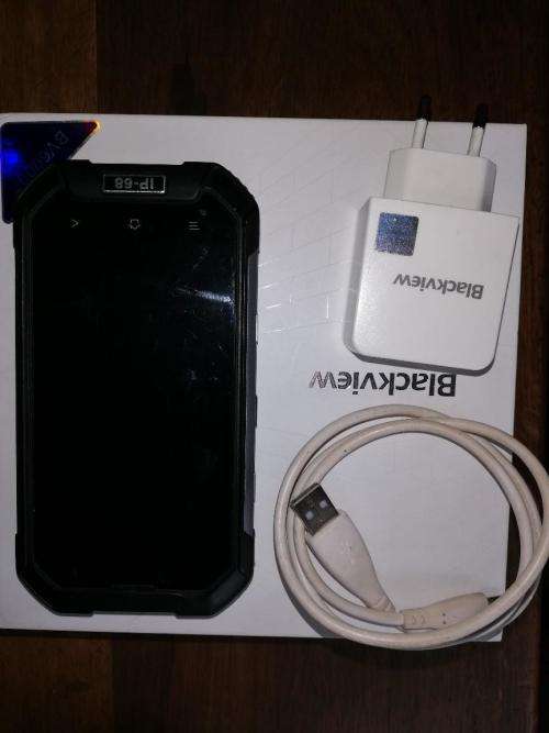 Blackview BV6000 phone still in excellent condition. In original box. Water resistant.