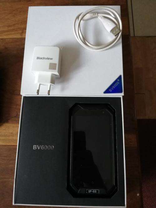 Blackview BV6000 phone still in excellent condition. In original box. Water resistant.