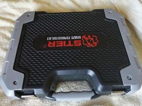 LATE ENTRY. STIER PSTSS72 PROFESSIONAL 73 PIECE TOOL SET. LIFETIME WARRANTY WITH MY SUPPLIER