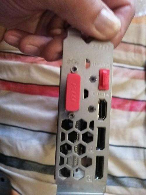 MSI RX 580 ARMOR OC 4GB DDR5 GPU in excellent condition. LATE ENTRY.