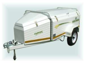 2008 Campmaster weekender  trailer. almost brand new with tail gate.