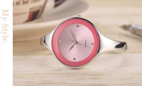 ##Stunning## Stainless steel Ladies Bracelet Wristwatch