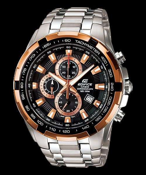 *CASIO EDIFICE MEN'S CHRONOGRAPH WATCH EF-539D-1AV*