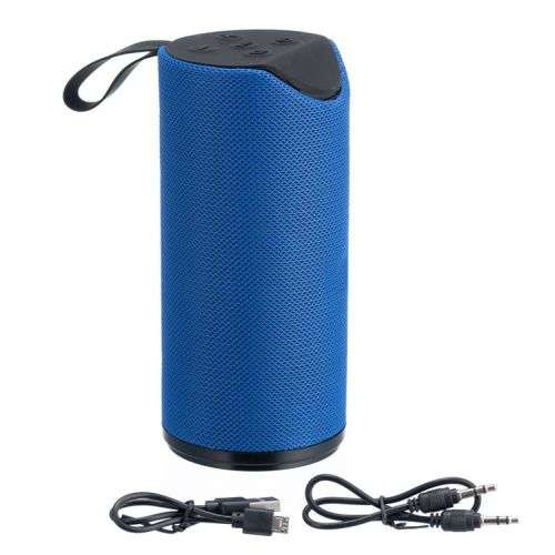 Portable Wireless Bluetooth Speaker / Blue