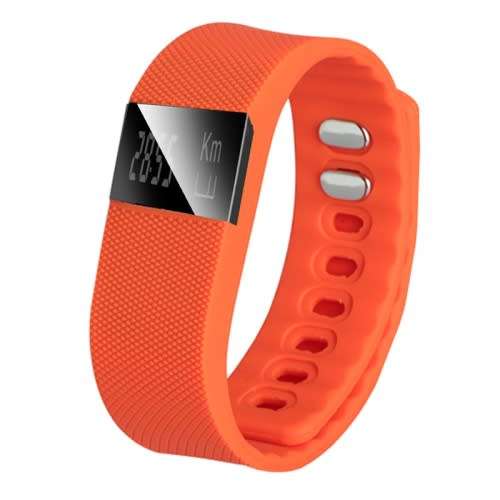 Fitness Tracker, Smart Wristband, Smart Bracelet, Pedometer TW64 - ORANGE