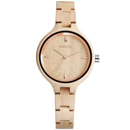 Wooden & Bamboo Watches - Ladies light wood