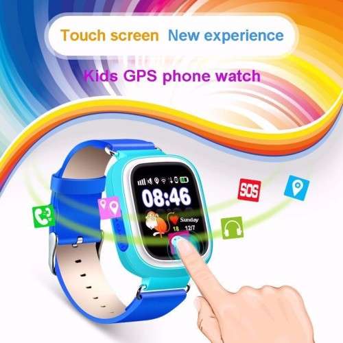 Q90 Kids GPS Smart Watch with Wifi - Blue