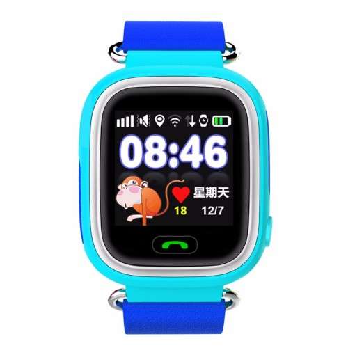 Q90 Kids GPS Smart Watch with Wifi - Blue