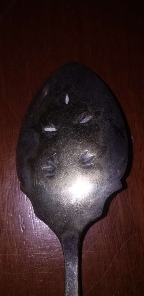 Silver and Ivory teaspoon