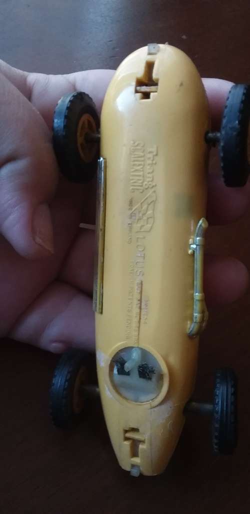 Vintage Airfix and Triang lotus scalextric toy cars