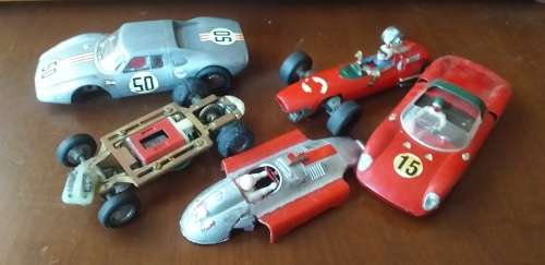 Vintage scalextric toy cars