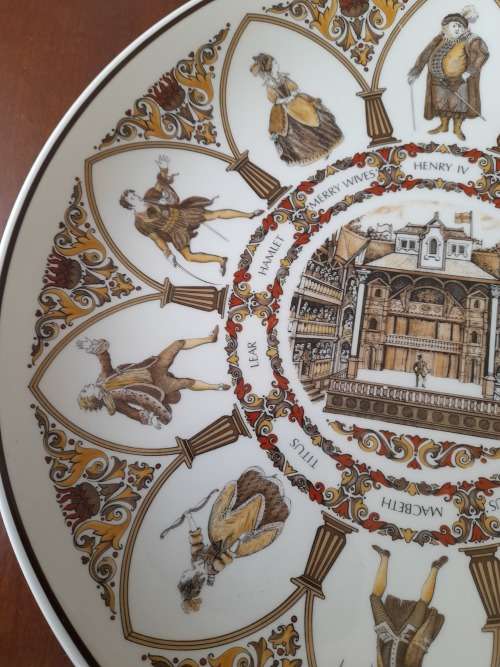 Shakespeare characters all the world's a stage Wedgwood