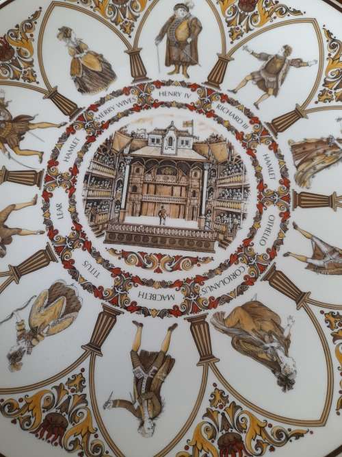 Shakespeare characters all the world's a stage Wedgwood