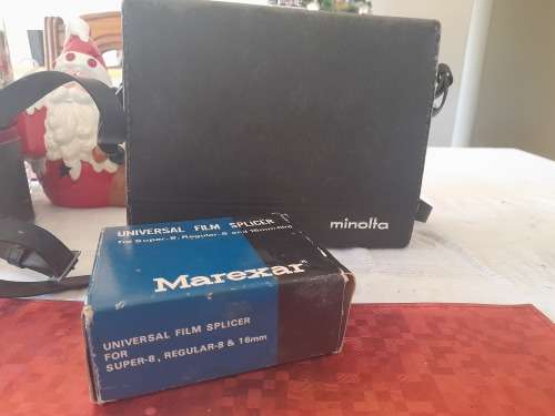Vintage Minolta Autopak-8 s6 + Marexar universal flim splicer
