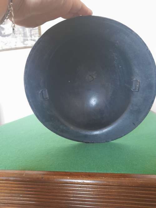 Military steel helmet