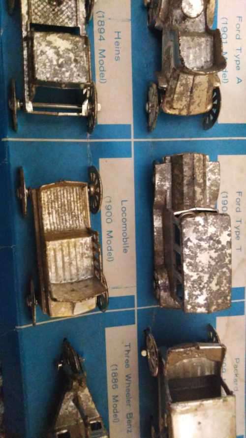Antique Mini model cars
