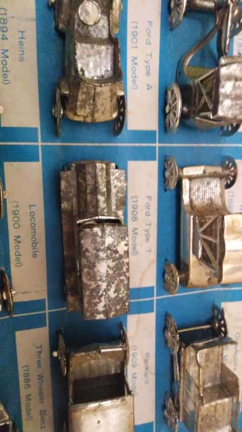 Antique Mini model cars