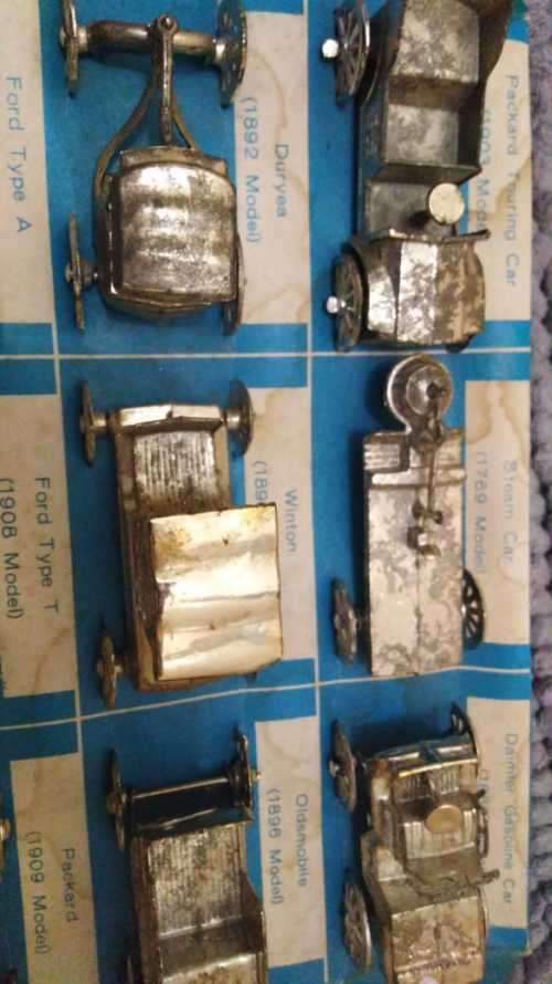 Antique Mini model cars