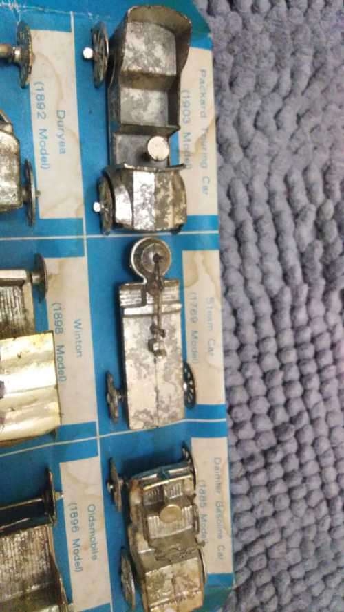 Antique Mini model cars