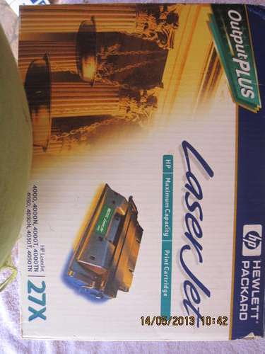 HP 27X (C4127X) TONER CARTRIDGE.