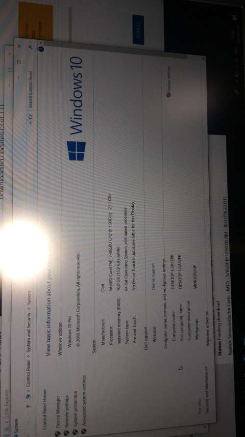 Dell Latitude 5490 Core i7 Notebook