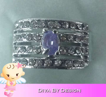 SPARKLY! BEAUTIFUL ZIRCON FASHION RING