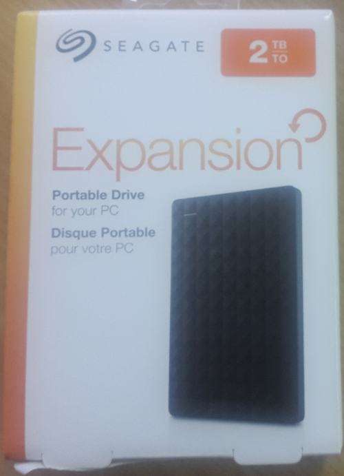 Seagate Expansion 2.5' USB 2.0 / 3.0 - 2TB External HDD - NEW !!!