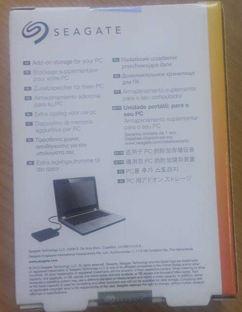 Seagate Expansion 2.5' USB 2.0 / 3.0 - 2TB External HDD - NEW !!!