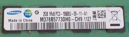 Samsung 2GB DDR3 Desktop Memory - Tested - Working 100% - Bid per Module