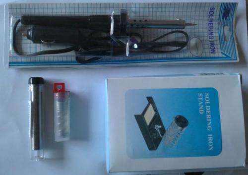 12v 30w Soldering iron + Stand + 2 x Solder in dispensers - 1 BID for the set!!!