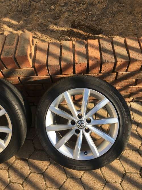 VW Polo 6 Mags and Tyres combos. Collect in Sunninghill