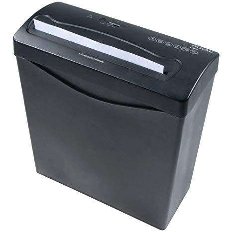 CHRISTMAS SPECIAL! Royal CX6 Light to Medium Duty Cross Cut Personal Paper Shredder