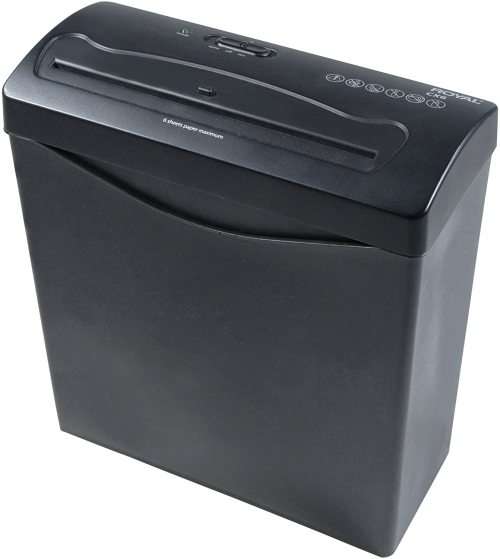 CHRISTMAS SPECIAL! Royal CX6 Light to Medium Duty Cross Cut Personal Paper Shredder