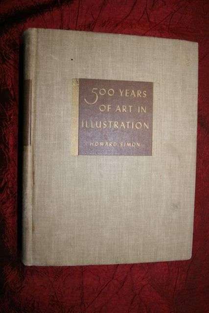 500 YEARS OF ART IN ILLUSTRATION by Howard Simon