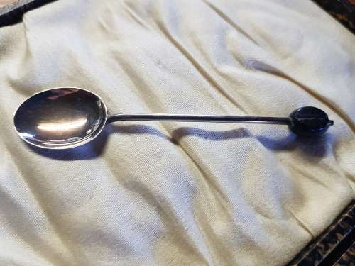 Silver coffee spoons