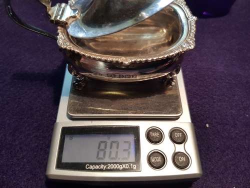 Silver Mustard pot - Birmingham 1917 - 80g
