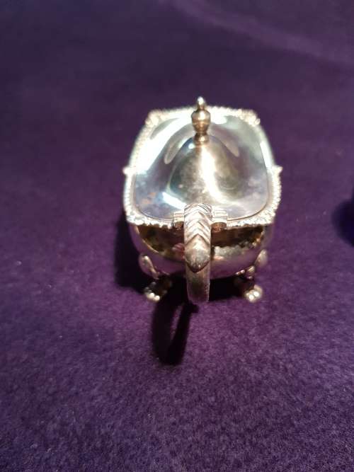 Silver Mustard pot - Birmingham 1917 - 80g