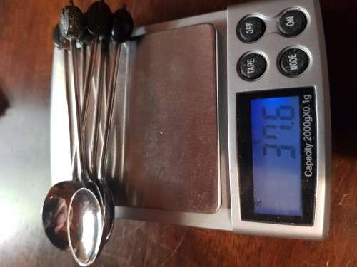 Silver coffee spoons