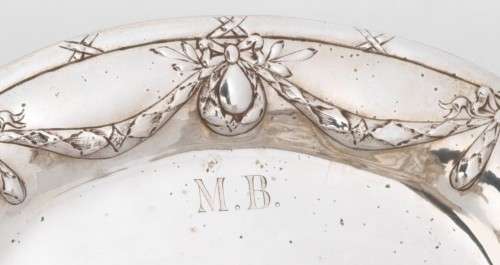 A German four-piece silver coffee set 800 standard