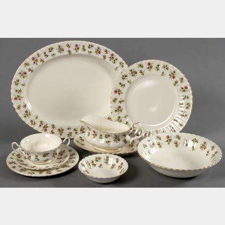 A Royal Albert Winsome dinner service