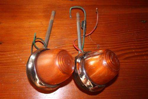 VINTAGE MOTORCYCLE INDICATORS