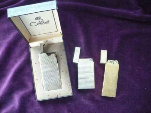 3 VINTAGE CIGARETTE LIGHTERS