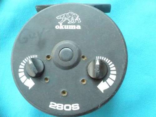 OKUMA 280S GRAPHITE FLY FISHING REEL