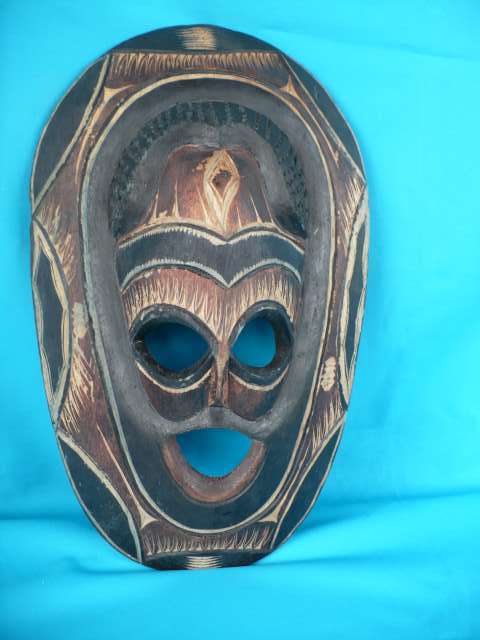 AFRICAN CARVED MASK