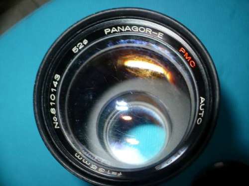 PANAGOR-E PMC AUTO LENS  1:2.8   f =135MM      LENS
