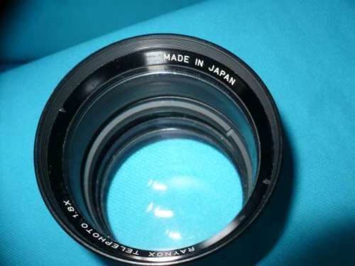 RAYNOX TELEPHOTO LENS  1.8X    EXTENDER/MAGNIFIER