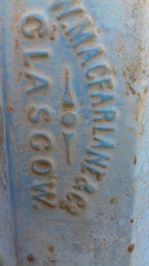 RARE  VICTORIAN CAST IRON POLE/LAMP POST  'DORIC STYLE"