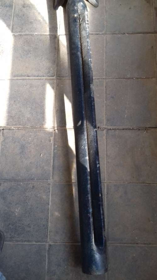 VINTAGE CAST IRON WHALE HARPOON